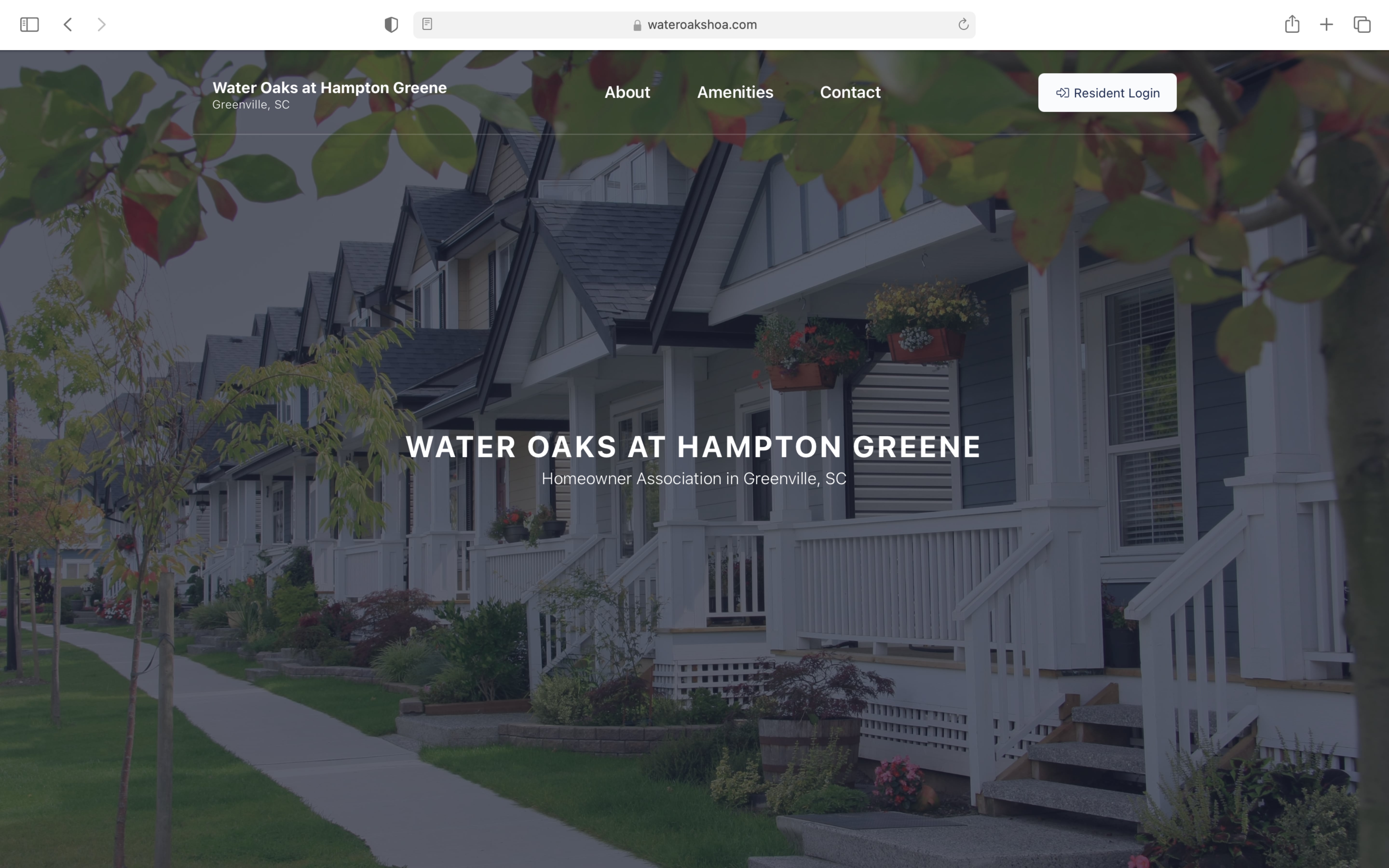 Demo HOA Website